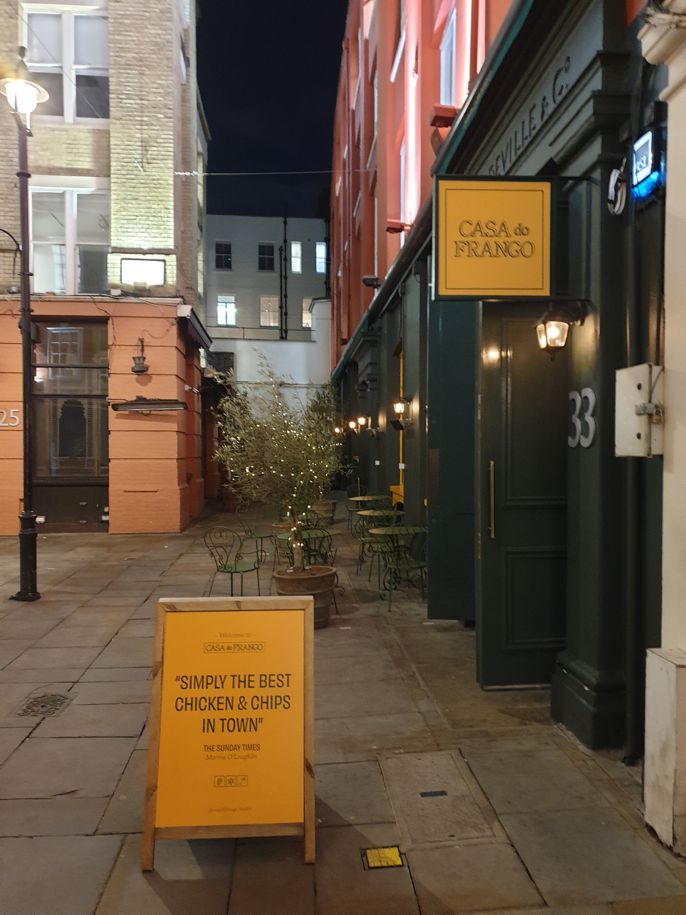 Casa do Frango in central London Casa do Frango